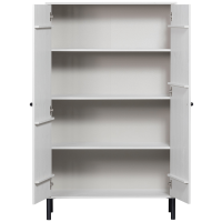 Woood Xina ladekast grenen - wolkengrijs