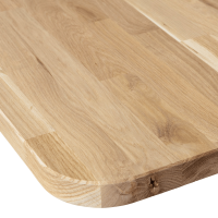 Tablo XL tafelblad curved eiken 240x100 cm - naturel