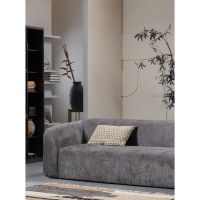 Sloping 3-zitsbank velvet