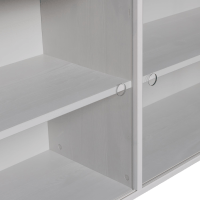 Woood Klink opzetkast grenen - mist