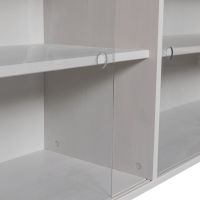 Woood Klink opzetkast grenen - mist