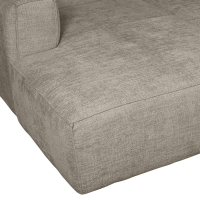 Bean chaise longue links grove melange - travertin