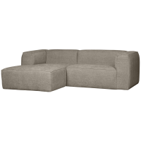 Bean chaise longue links grove melange - travertin