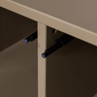 Woood Turner opbergbank grenen - mud