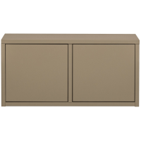 Woood Turner opbergbank grenen - mud