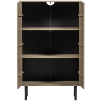 Woood Cadiz opbergkast grenen - mud