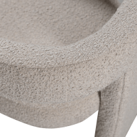 Woood Tiwa fauteuil bouclé - beige