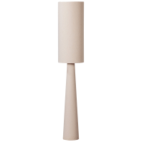 Woood Loft vloerlamp XL metaal/bouclé 187xø35 cm