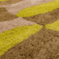 Woood Musa vloerkleed 170x240 cm - naturel/geel