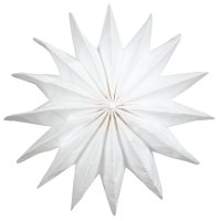 Dalia plafondlamp papier 28xø40 cm - wit