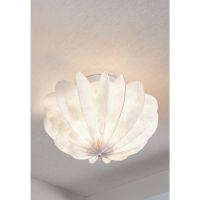 Dalia plafondlamp papier 28xø40 cm - wit