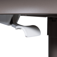 Jeppe verstelbare bartafel tuin aluminium - bruin/grijs