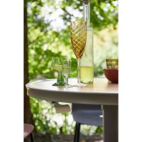 Jeppe verstelbare bartafel tuin aluminium - bruin/grijs