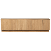 Woood Zuma tv-meubel 200 cm eiken - naturel