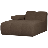 Woood Mojo chaise longue element links bouclé