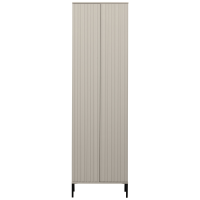 New gravure hoge kast met lade grenen - dust