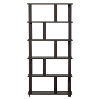 Woood Riss boekenkast eikenhout 186x90 cm - bruin