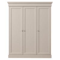 Olivia kledingkast - grenen dust