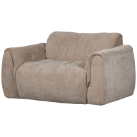 Woood Baggy loveseat 3D chenille - zand