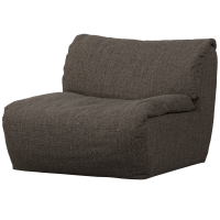 Baggy 1-zitsbank geweven stof