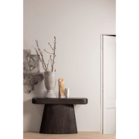 Woood Amco sidetable mangohout - zwart