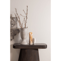 Woood Amco sidetable mangohout - zwart