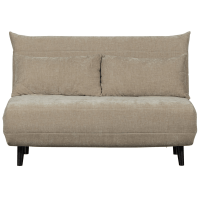 Woood Xem 1-persoons slaapbank velvet - naturel