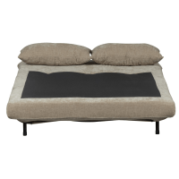 Woood Xem 1-persoons slaapbank velvet - naturel