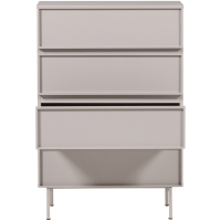 Woood Tours ladekast 4 lades melamine/mdf - zand