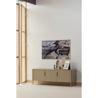 Woood Gigi tafellamp 38xø15 cm gehamerd glas - naturel