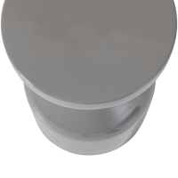 Floyd bijzettafel metaal - lichtgrijs