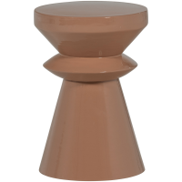 Fedde bijzettafel metaal - oud roze