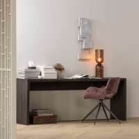 Woood Maan sidetable mdf - donkerbruin