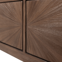 Woood Sun tv-meubel met open vak recycled teak - bruin