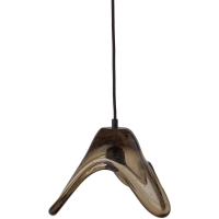 Woood Ella hanglamp groot glas - groen