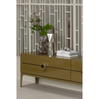 Woood Rea tafellamp metaal - chrome