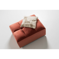 Woood Allure hocker gewassen fluweel