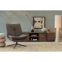 Woood Milaro draaifauteuil melange