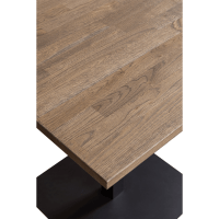 Woood Tablo eettafel vierkant 80x80 cm - cashmere brown