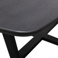 Woood Tablo eettafel deens ovaal 220x100 cm - mystic brown