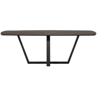 Woood Tablo eettafel deens ovaal 220x100 cm - mystic brown