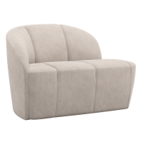 Woood Mojo 2-zits bankje links wollig