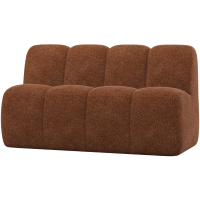 Woood Mojo eetbank 164 cm met rugleuning wollig