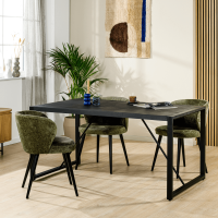 Birdo eetkamertafel 160x90 van het woonmerk Vurna