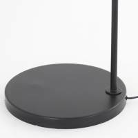 Meya vloerlamp 34x30,5x172 cm zwart/goud van het woonmerk Light&Living