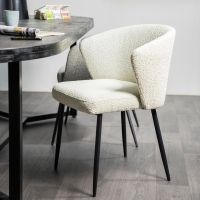 Eleonora Eetkamerstoel Santos - boucle