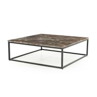 Eleonora Rico salontafel vierkant marmer - bruin