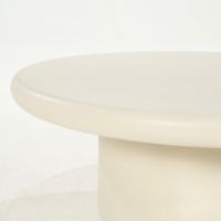 Eleonora Jade salontafel rond ø80 cm - beige