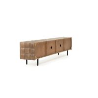 Felix tv-meubel 214 cm hout - bruin