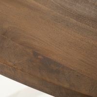 Taylor eettafel 140x120 cm - bruin